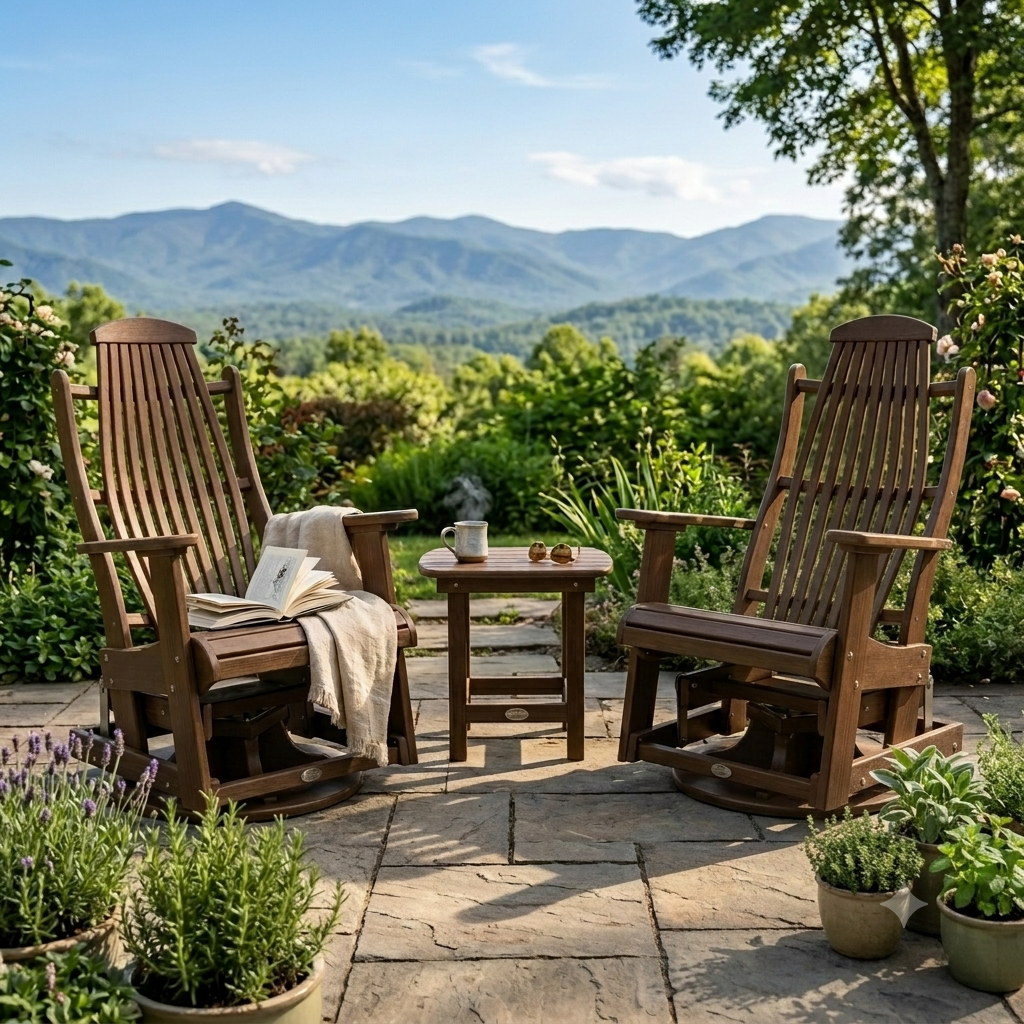 Blue Ridge Swivel Glider Set