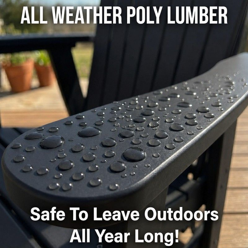 All Weather Poly Lumber Construction